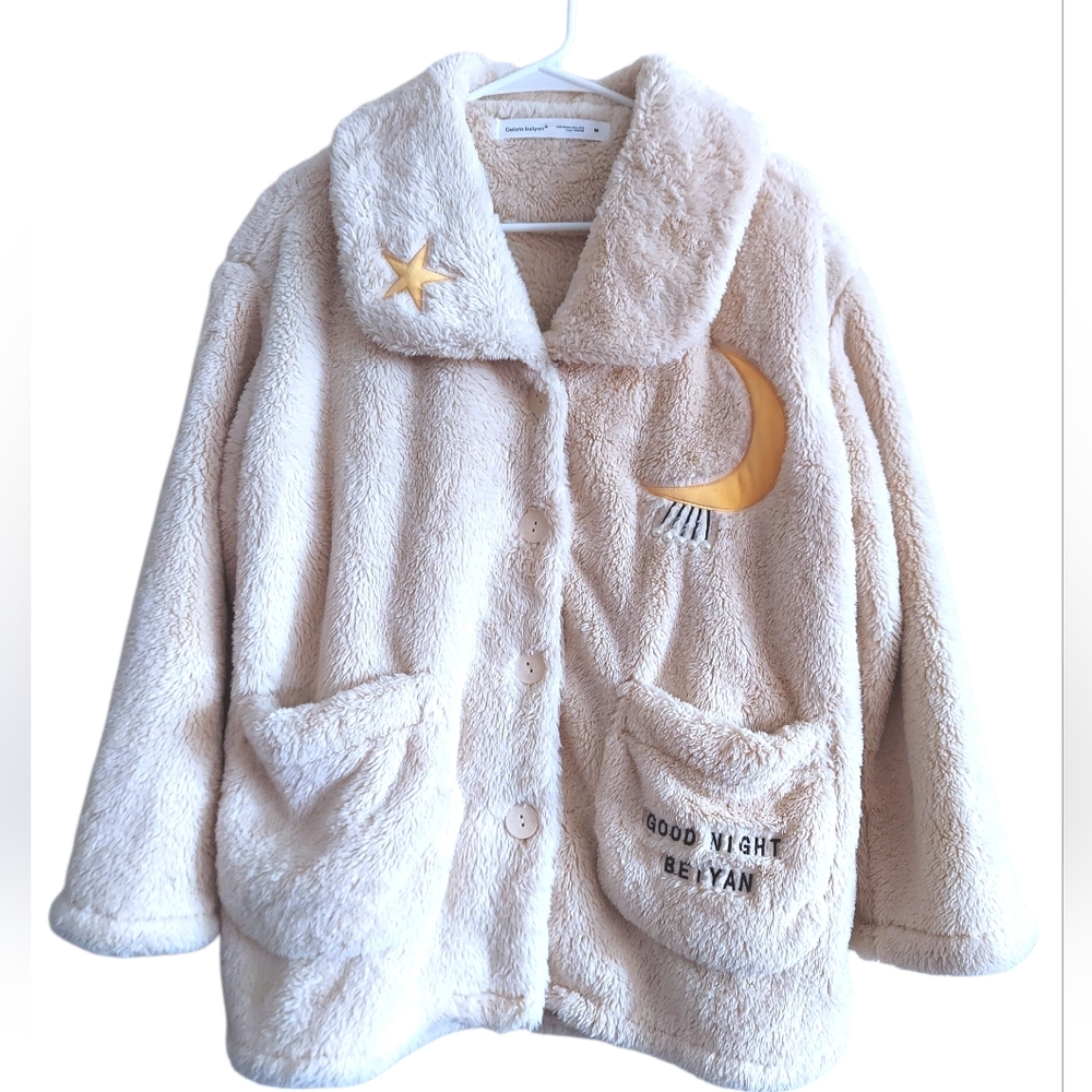 Gelato Beiyan "Moon & Star" Applique Jaquard Cardigan Jacket